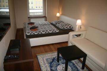 Фото номера Апартаменты с 3 спальнями Апартаменты SG Family Apartment г. Щецин 29