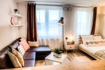 Фото номера Номер-студио Делюкс Апарт-отели Residence Aparthotel г. Щецин 9