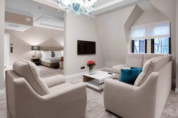 Фото номера Королевские апартаменты Отель Grand Park Hotel г. Щецин 4