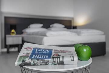 Фото номера Апартаменты с балконом Апарт-отели Aparthotel Platinum г. Щецин 7