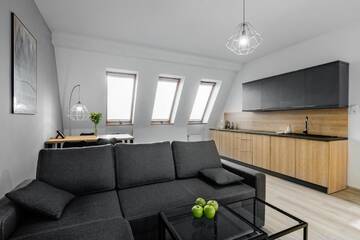 Фото номера Апартаменты с 1 спальней Апарт-отели Aparthotel Platinum г. Щецин 8