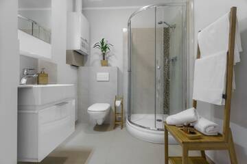 Фото номера Апартаменты с балконом Апарт-отели Aparthotel Platinum г. Щецин 11