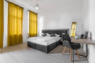 Фото номера Апартаменты с 1 спальней и балконом Апарт-отели Aparthotel Platinum г. Щецин 12
