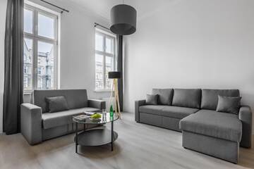 Фото номера Апартаменты с 1 спальней и балконом Апарт-отели Aparthotel Platinum г. Щецин 11
