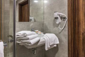 Фото номера Трехместный номер Отель Vulcan Hotel г. Щецин 2