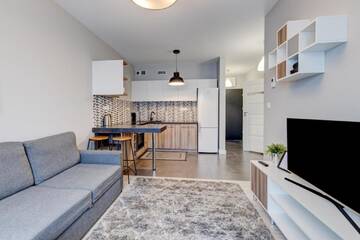 Фото номера Апартаменты с 1 спальней Апартаменты Livin Boutique Apartments г. Щецин 5