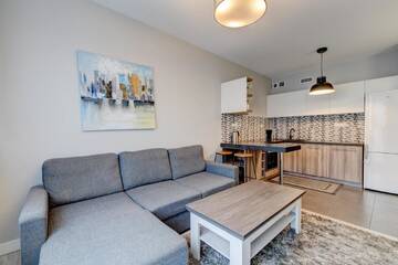 Фото номера Апартаменты с 1 спальней Апартаменты Livin Boutique Apartments г. Щецин 21