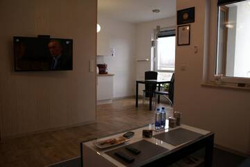 Фото номера Апартаменты с 1 спальней и балконом Апартаменты Top Oder Apartments г. Щецин 19