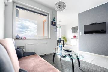 Фото номера Апартаменты с балконом Апартаменты Top Oder Apartments г. Щецин 35