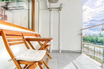 Фото номера Апартаменты с балконом Апартаменты Top Oder Apartments г. Щецин 22