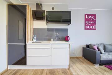Фото номера Апартаменты с балконом Апарт-отели Apartments in - Plater г. Щецин 8