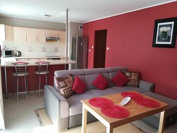 Фото номера Апартаменты с 2 спальнями Апартаменты SAS Apartamenty Green Park г. Щецин 11