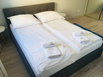 Фото номера Апартаменты с балконом Апартаменты JAB Apartments Bandurskiego Business &amp; Family г. Щецин 8