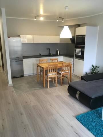 Фото номера Апартаменты с балконом Апартаменты JAB Apartments Bandurskiego Business &amp; Family г. Щецин 16