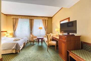 Фото номера Двухместный номер с 1 кроватью или 2 отдельными кроватями Отель Park Hotel г. Щецин 5