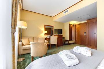 Фото номера Двухместный номер с 1 кроватью или 2 отдельными кроватями Отель Park Hotel г. Щецин 6