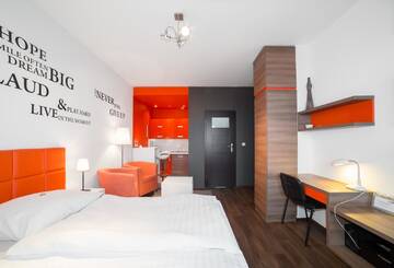 Фото номера Полулюкс с балконом Апартаменты Apartments in - Bandurskiego г. Щецин 2