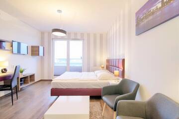 Фото номера Полулюкс с балконом Апартаменты Apartments in - Bandurskiego г. Щецин 4