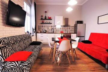 Фото номера Апартаменты с балконом Апартаменты KGHN Apartments Krzywoustego г. Щецин 45