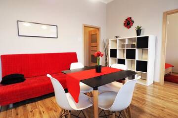 Фото номера Апартаменты с балконом Апартаменты KGHN Apartments Krzywoustego г. Щецин 42