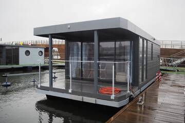 Фото номера Апартаменты с 2 спальнями Апартаменты Houseboat Porta Mare - Odradream г. Щецин 9