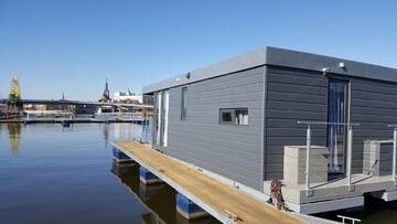 Фото номера Апартаменты с 2 спальнями Апартаменты Houseboat Porta Mare - Odradream г. Щецин 6