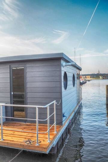 Фото номера Апартаменты с 1 спальней Апартаменты Houseboat Porta Mare - Odradream г. Щецин 7