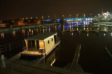 Фото номера Апартаменты с террасой Апартаменты Houseboat Porta Mare - Odradream г. Щецин 25