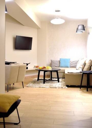 Фото номера Апартаменты с балконом Апартаменты TOP Apartments 2 г. Щецин 5