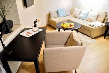 Фото номера Апартаменты с балконом Апартаменты TOP Apartments 2 г. Щецин 15
