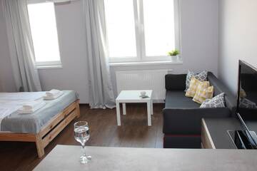 Фото номера Апартаменты-студио Апартаменты SMM Apartament Stettin г. Щецин 3