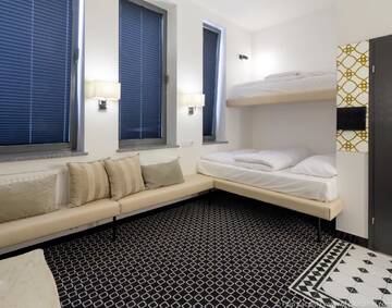Фото номера Двухместный номер с 1 кроватью Апарт-отели Amber Suite Szczecin - Adults Only г. Щецин 7
