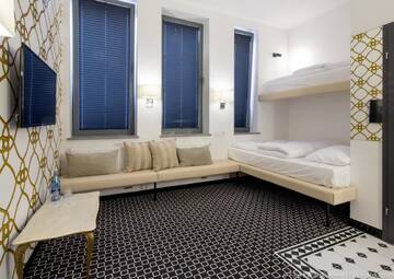Фото номера Двухместный номер с 1 кроватью Апарт-отели Amber Suite Szczecin - Adults Only г. Щецин 11