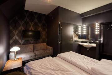 Фото номера Двухместный номер с 1 кроватью Апарт-отели Amber Suite Szczecin - Adults Only г. Щецин 5