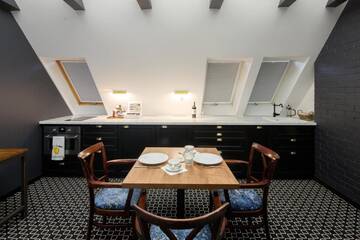 Фото номера Двухместный номер-студио Делюкс с 1 кроватью Апарт-отели Amber Suite Szczecin - Adults Only г. Щецин 12