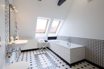 Фото номера Двухместный номер-студио Делюкс с 1 кроватью Апарт-отели Amber Suite Szczecin - Adults Only г. Щецин 5