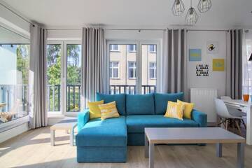 Фото номера Апартаменты с балконом Апарт-отели Apartments in - Podgórna г. Щецин 9