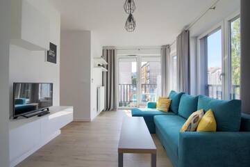 Фото номера Апартаменты с балконом Апарт-отели Apartments in - Podgórna г. Щецин 17