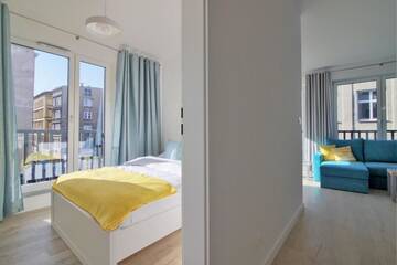 Фото номера Апартаменты с балконом Апарт-отели Apartments in - Podgórna г. Щецин 69