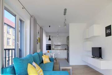 Фото номера Апартаменты с балконом Апарт-отели Apartments in - Podgórna г. Щецин 72