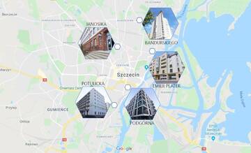 Фото номера Апартаменты с балконом Апарт-отели Apartments in - Podgórna г. Щецин 8