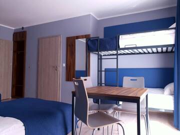 Фото номера Четырехместный номер с ванной комнатой Хостелы Hostel Annamarie г. Щецин 3