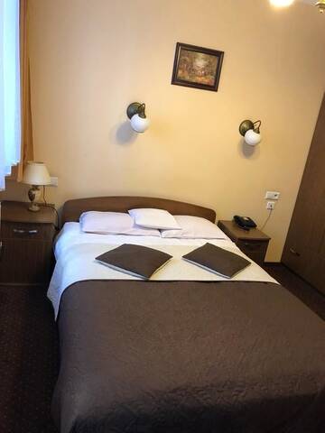 Фото номера Двухместный номер с 1 кроватью Отель Hotel Restauracja Podzamcze г. Щецин 4